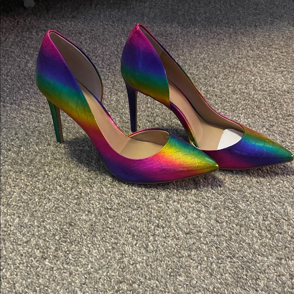 INC International Concepts Multicolor Heels